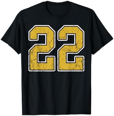 Amazon.com: Number 22 on The Back T-Shirt : Clothing, Shoes & Jewelry